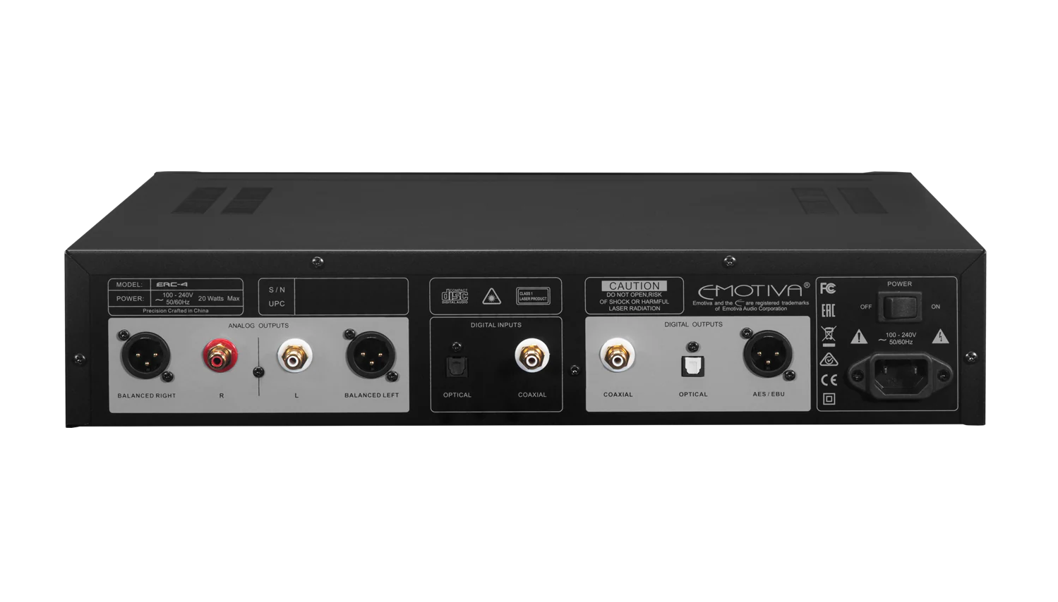ERC-4 Differential Reference™  CD Player and Transport - Image 3