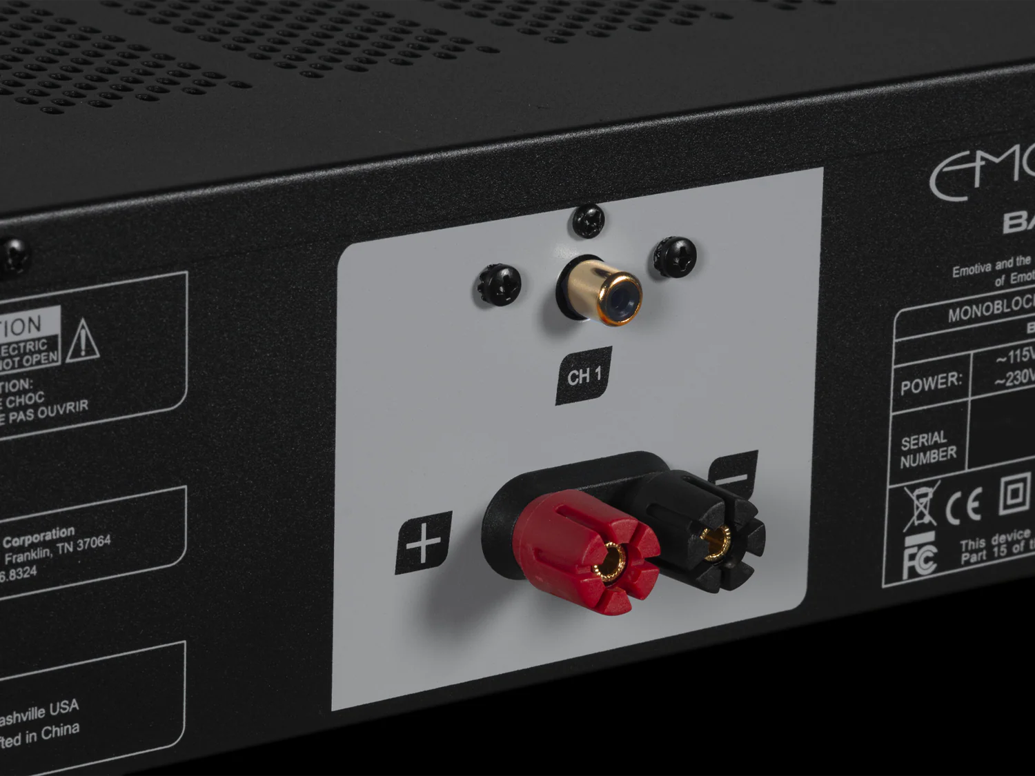 Factory Renewed BasX A1 Monoblock Power Amplifier - Image 6