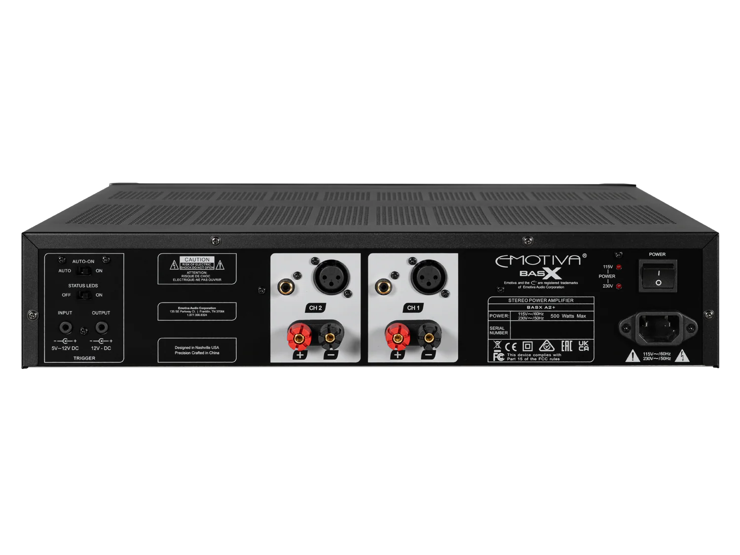 Factory Renewed BasX A2+ Stereo Amplifier - Image 3