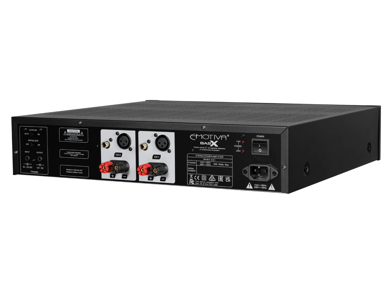 Factory Renewed BasX A2+ Stereo Amplifier - Image 4