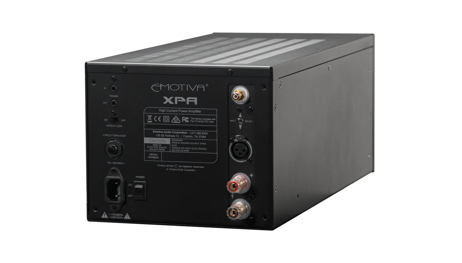Factory Renewed XPA HC-1 High Current Monoblock Amplifier - Image 3