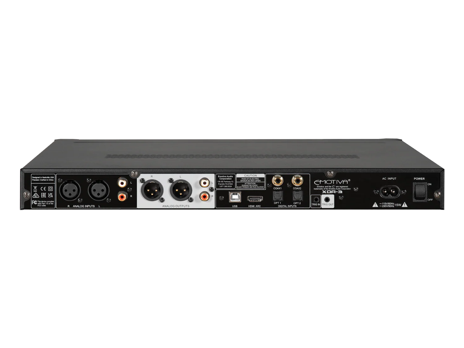 Factory Renewed XDA-3 Differential Reference DAC / Preamp - Image 4